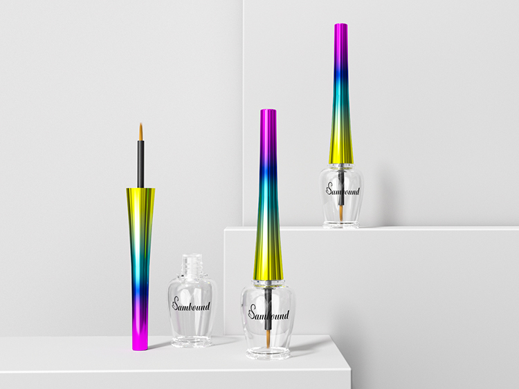 漸變色眼線增長液空瓶注塑加工 漸變色眼線增長液空瓶注塑加工