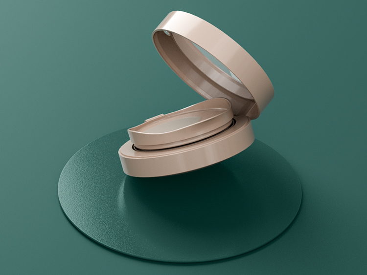 定制氣墊空盒圓形BB霜空盒子 定制氣墊空盒圓形BB霜空盒子