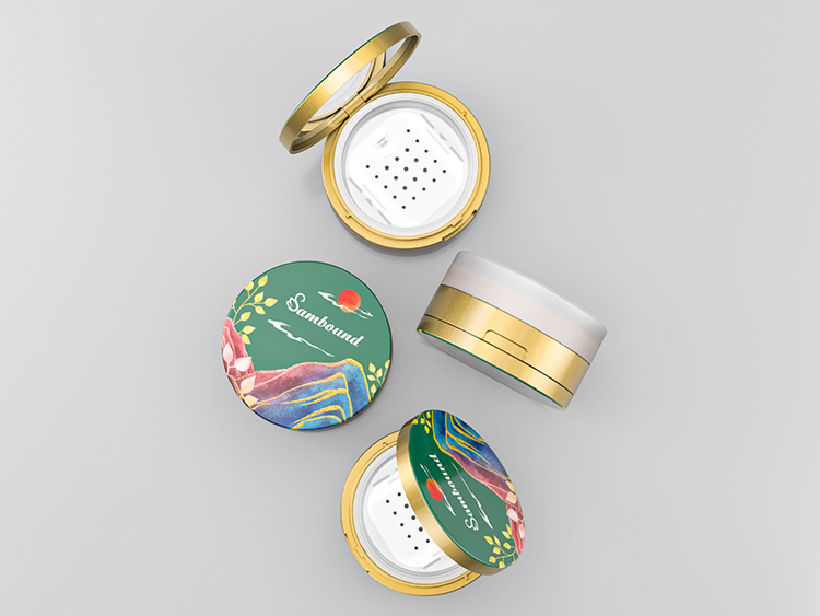 透明磨砂散粉罐容器注塑廠家 透明磨砂散粉罐容器注塑廠家