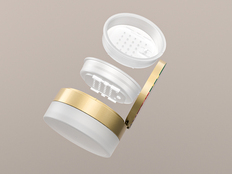 透明磨砂散粉罐容器注塑廠家 透明磨砂散粉罐容器注塑廠家