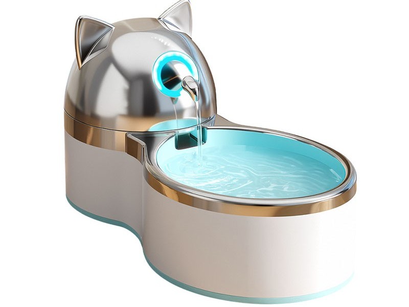 寵物自動飲水機活水循環(huán)智能喂水器 寵物自動飲水機活水循環(huán)智能喂水器