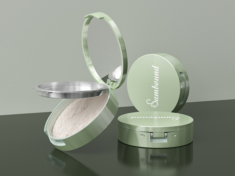 定制定妝粉餅空盒散粉空盒子 定制定妝粉餅空盒散粉空盒子